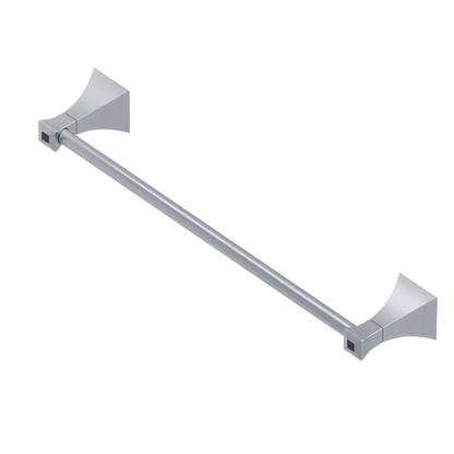 Rubinet Towel Bar 24" Satin Chrome