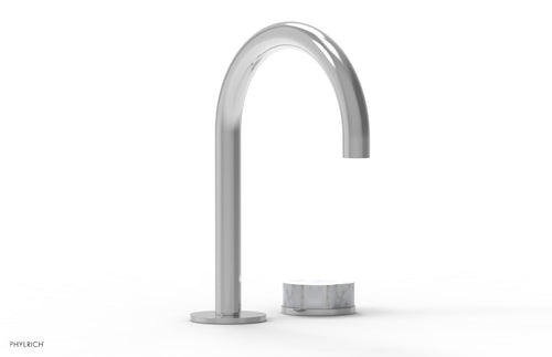 Phylrich CIRC - Single Handle Faucet - High Spout, Marble Handles 250-06