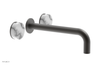 CIRC - 10" Wall Tub Set - White Marble Handles 250-58-10