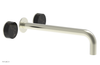 CIRC - 12" Wall Tub Set - Black Marble Handles 250-58-12
