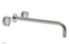 CIRC - 14" Wall Tub Set - White Marble Handles 250-58-14