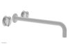 CIRC - 14" Wall Tub Set - White Marble Handles 250-58-14