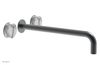 CIRC - 14" Wall Tub Set - White Marble Handles 250-58-14