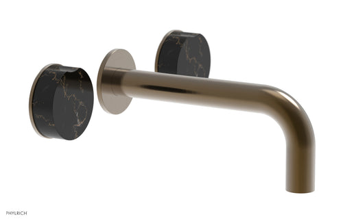 Phylrich CIRC - Wall Tub Set - Marble Handles 250-58