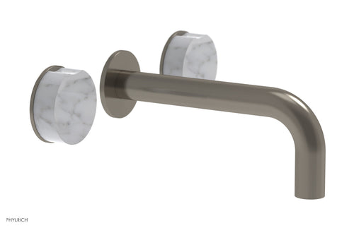 Phylrich CIRC - Wall Tub Set - Marble Handles 250-58
