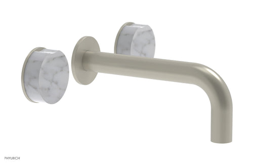 Phylrich CIRC - Wall Lavatory Set , Marble Handles 250-13