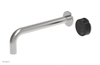 CIRC - 10" Single Handle Wall Lavatory Set - Black Marble Handle 250-17-10