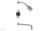 CIRC 10" Pressure Balance Tub and Shower Set - Marble Handle 250-28-10