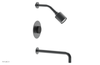 CIRC 12" Pressure Balance Tub and Shower Set - Marble Handle 250-28-12