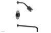 CIRC 14" Pressure Balance Tub and Shower Set - Marble Handle 250-28-14