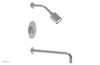 CIRC 14" Pressure Balance Tub and Shower Set - Marble Handle 250-28-14