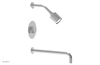 CIRC 14" Pressure Balance Tub and Shower Set - Marble Handle 250-28-14