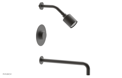 CIRC 14" Pressure Balance Tub and Shower Set - Round Handle 250-26-14
