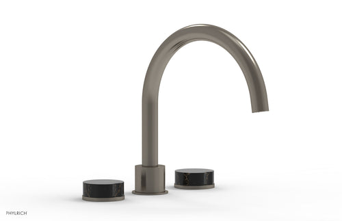 Phylrich CIRC - Deck Tub Set - High Spout Marble Handles 250-42