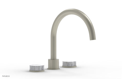 Phylrich CIRC - Deck Tub Set - High Spout Marble Handles 250-42