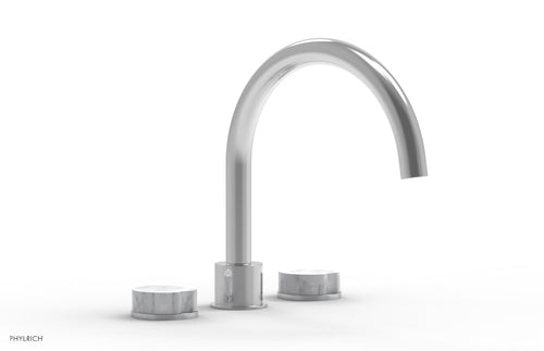 Phylrich CIRC - Deck Tub Set - High Spout Marble Handles 250-42