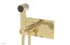 Phylrich CIRC - Wall Mounted Bidet, Round Handle 250-64