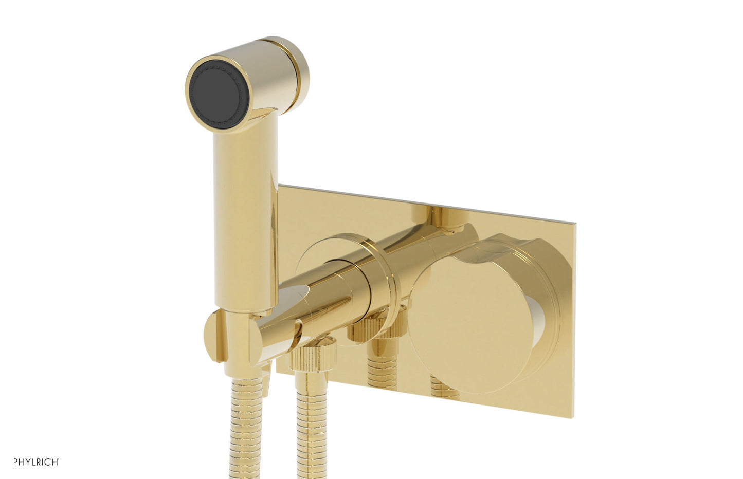 Phylrich CIRC - Wall Mounted Bidet, Round Handle 250-64