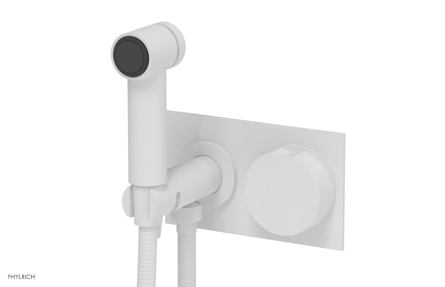 Phylrich CIRC - Wall Mounted Bidet, Round Handle 250-64