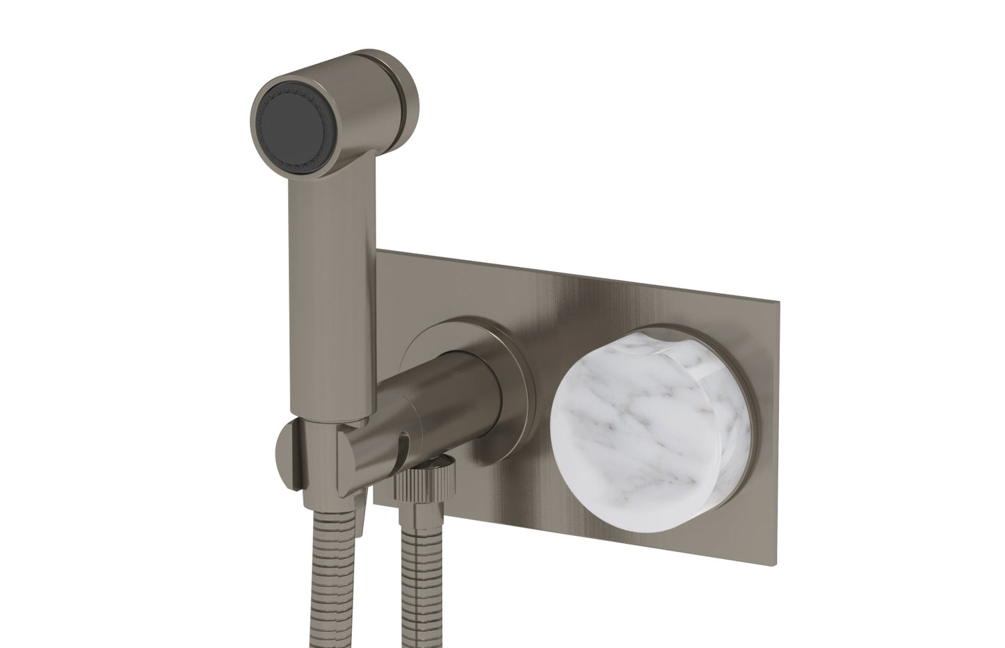 Phylrich CIRC - Wall Mounted Bidet, Marble Handle 250-66