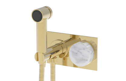Phylrich CIRC - Wall Mounted Bidet, Marble Handle 250-66