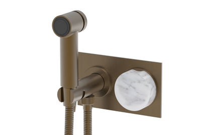 Phylrich CIRC - Wall Mounted Bidet, Marble Handle 250-66