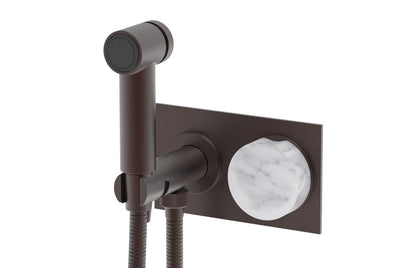 Phylrich CIRC - Wall Mounted Bidet, Marble Handle 250-66