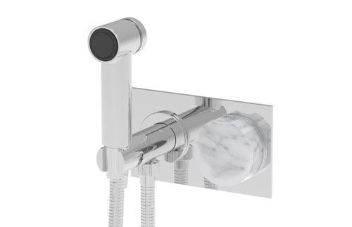 Phylrich CIRC - Wall Mounted Bidet, Marble Handle 250-66