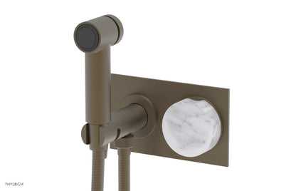 Phylrich CIRC - Wall Mounted Bidet, Marble Handle 250-66