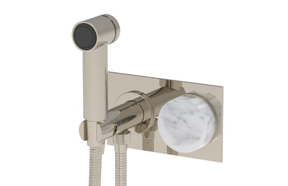 Phylrich CIRC - Wall Mounted Bidet, Marble Handle 250-66