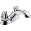 Classic Delta Classic Two-handle Lavatory Faucet - Chrome
