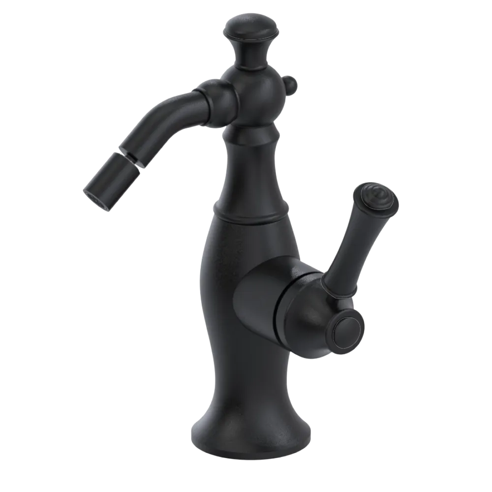 Rubinet Single Control Bidet Fitting (less drain) Matt Black