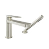 Baril 2-piece tub filler with hand shower