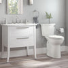 American Standard Cadet® PRO Two-Piece 1.28 gpf/4.8 Lpf Extra Tall Height Elongated Right-Hand Trip Lever Toilet Less Seat