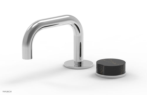 Phylrich CIRC - Single Handle Faucet - Low Spout, Marble Handle 250L-06