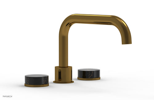 Phylrich CIRC - Deck Tub Set - Low Spout Marble Handles 250L-42