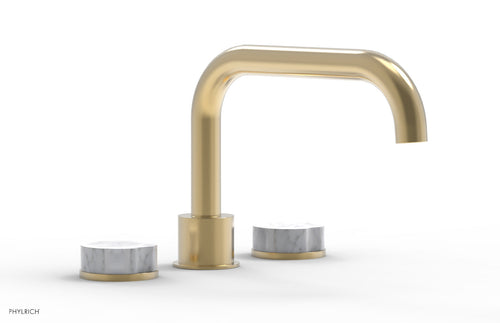 Phylrich CIRC - Deck Tub Set - Low Spout Marble Handles 250L-42