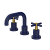 Rubinet Widespread Lav. Set. (less drain) Midnight Blue