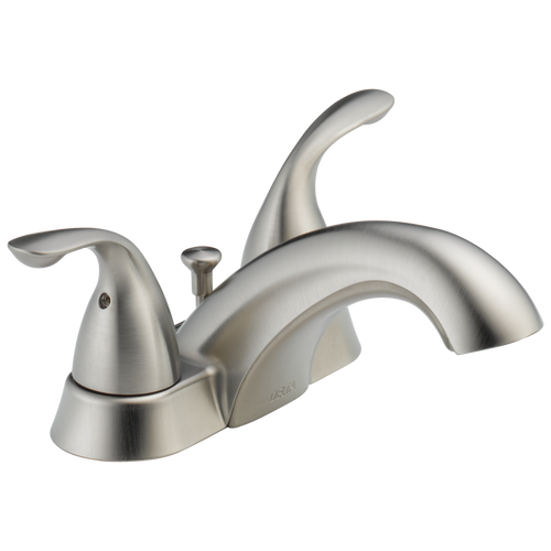 Delta Classic - Two Handle Centerset Bathroom Faucet In Chrome