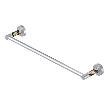 Rubinet Towel Bar 18" Satin Chrome