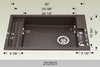 Bosco 252925 29" Granite Composite Kitchen Sink