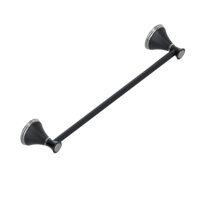 Rubinet Towel Bar 18" Matt Black
