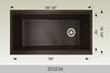Bosco 253234 34" Granite Composite Kitchen Sink