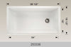 Bosco 253336 36" Granite Composite Kitchen Sink