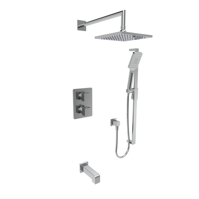 Baril Complete thermostatic pressure balanced shower kit