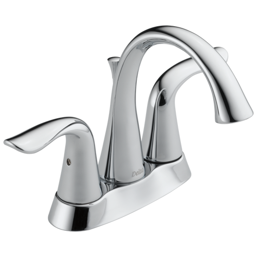 Delta Lahara - Two Handle Centerset Bathroom Faucet In Chrome