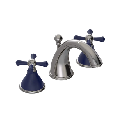 Rubinet Widespread Lav. Set. (less drain) Polished Nickel