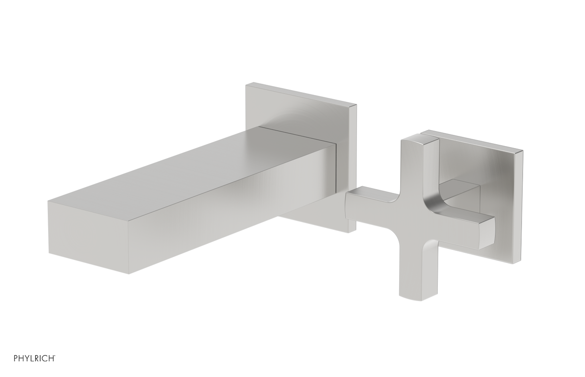 CROI - 6" Single Cross Handle Wall Lavatory Set 255-15-6