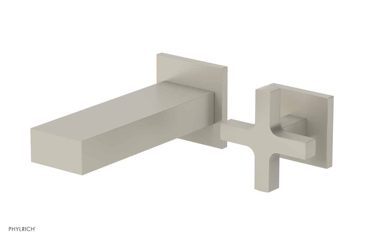 CROI - 6" Single Cross Handle Wall Lavatory Set 255-15-6