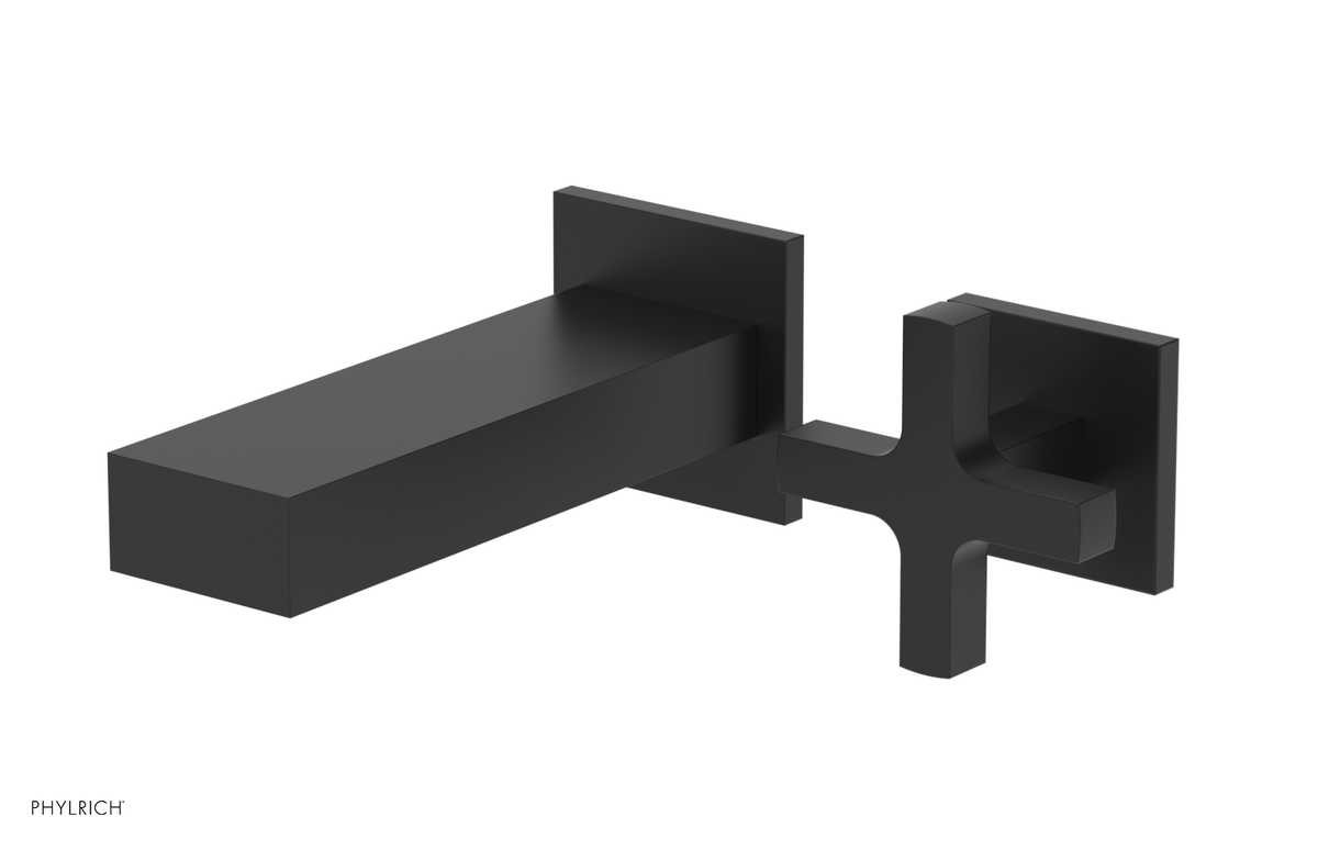 CROI - 6" Single Cross Handle Wall Lavatory Set 255-15-6